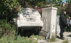 Yurt önünde kaza: 1 kişi yaralandı