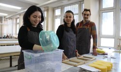 Trabzon Üniversitesinde atık kağıtlar çiçek açacak