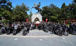 81 ilden chopper motosikletçiler Samsun'da buluştu