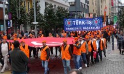 Trabzon'da 1 Mayıs İşçi Bayramı coşkusu