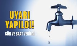 Kent Genelinde Sular Kesilecek