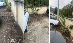 Tepki çeken çöp alanı temizlendi