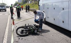 Ordu'da emniyet şeridindeki otobüse çarpan motosikletin sürücüsü öldü