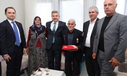 Vali Ergün, Yusufeli'nde Şehit Aileleri ve Kıbrıs Gazisini Ziyaret Etti