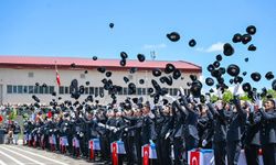 Erzurum'da 32. dönem polis adayları mezun oldu