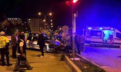Erzurum'da trafik kazası: 2 kişi yaralandı