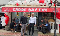 Cadde Çayevi Hizmete Açıldı