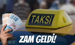 Taksi Ücret Tarifesine Zam Geldi