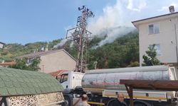 Kastamonu'da çıkan orman yangınına müdahale ediliyor