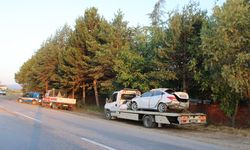 Kastamonu'da iki otomobilin çarpıştığı kazada 2 kişi yaralandı