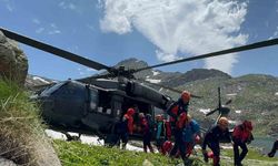 Verçenik Dağı'nda nefes kesen kurtarma