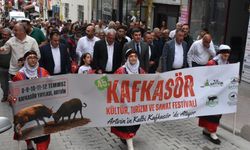 Kafkasör Coşkusu Şehri Sardı: 45. Festival Kortejle Başladı