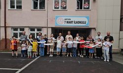 THK Artvin'den Çocuklara Model Uçak Eğitimi