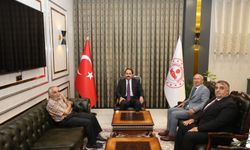 Kaymakam Celepci'ye Hayırlı Olsun Ziyareti