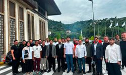 Memleketi Artvin'e Gelen Bursaspor Başkanı Enes Çelik Coşkuyla Karşılandı