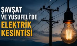 Şavşat ve Yusufeli'nde Bazı Bölgeler Enerjisiz Kalacak