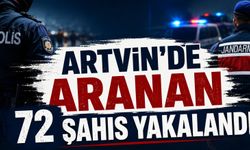 Artvin'de Aranan 72 Şahıs Yakalandı