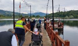 Ordu'da 'Engelsiz Rota' ile engelli bireyler kentin turistik noktalarını geziyor