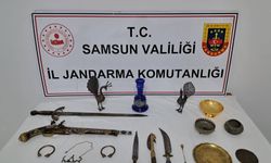 Samsun'da tarihi eser operasyonunda 1 şüpheli yakalandı