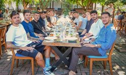 Trabzonsporlu futbolcular ve teknik heyet bir araya geldi