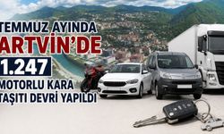 Artvin’de 1.247 Araç Devredildi