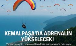 Kemalpaşa, Yamaç Paraşütü Türkiye Şampiyonası'na Ev Sahipliği Yapacak