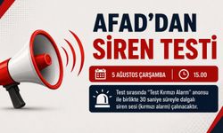 Artvin'de Siren Sistemi Test Edilecek