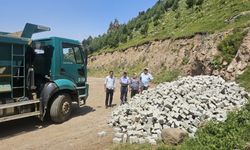Yiğili Yaylaları Yolunda Kilit Parke Taşı Dönemi Başladı