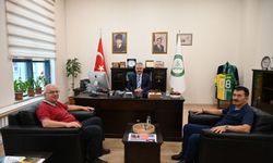 AÇÜ Rektör Yardımcısı Sözbilir’e Ziyaret