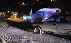 Otomobil Çoruh Nehri’ne Uçmaktan Son Anda Kurtuldu