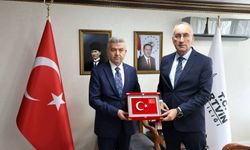 Vali Ergün, Alp Giray’ı Makamında Kabul Etti