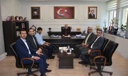 Borçka Eğitim Heyetinden Şahin’e Hayırlı Olsun Ziyareti