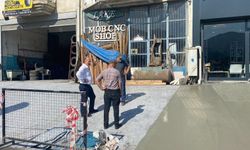 Sanayi Sitesi’nde Baskı Beton Çalışmaları Sürüyor