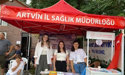Kemalpaşa Sahilinde “Dumansız Artvin” Standına Yoğun İlgi