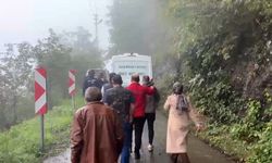 Trabzon'da toprak kayması: 1 ölü