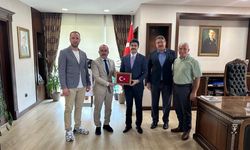 Sendikalardan Kaymakam Karakaya’ya Ziyaret