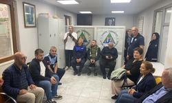 Başkan Erdem’den Zabıta Ekiplerine Tatlılı Ziyaret