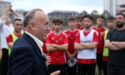 Vizyon 2030 Ekibinden Artvin Hopaspor’a Destek