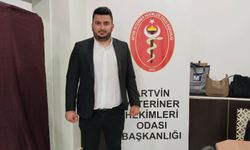 Artvin Veteriner Hekimleri Odasında Canberk Düzün Dönemi