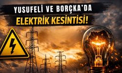 Yusufeli ve Borçka’da Elektrik Kesintisi