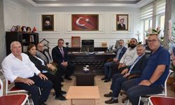 Artvin TSO Heyetinden Müdür Şahin’e Ziyaret