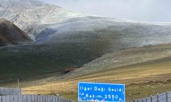 Ilgar Dağı'nda kar sürprizi: Tipi ulaşımı zorlaştırdı