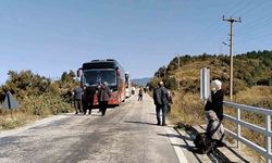 Kastamonu'da heyelan nedeniyle 14 aydır ulaşıma kapalı olan yol için vatandaşlardan tepki