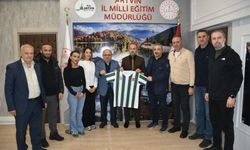 Artvin Spor Kulübü’nden İl Millî Eğitim Müdürü Şahin’e Ziyaret