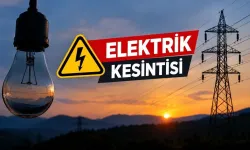 İki İlçede Elektrik Kesintisi Yaşanacak