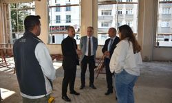 Beraat Şahin’den Hopa’daki Okul İnşaatına İnceleme