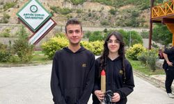 Fen Lisesi Roketi Artvin Semalarında