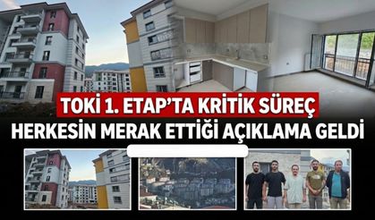 Artvin TOKİ’de Beklenen Açıklama Geldi