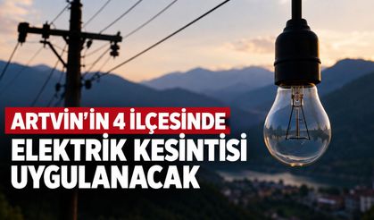 4 İlçede Elektrik Kesintisi Uygulanacak
