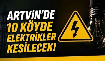 10 Köyde Elektrikler Kesilecek!